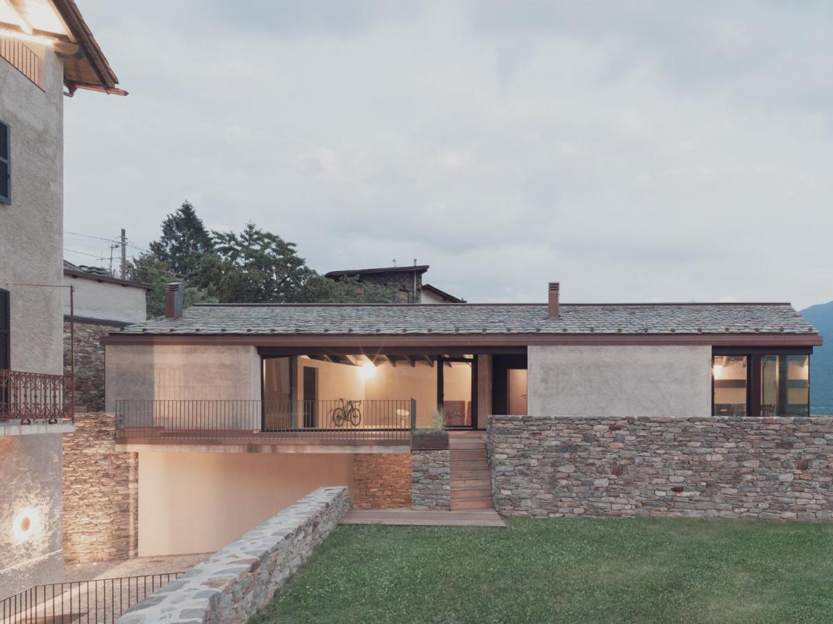 Agriturismo Olmo ซอนดริโอ ภายนอก รูปภาพ